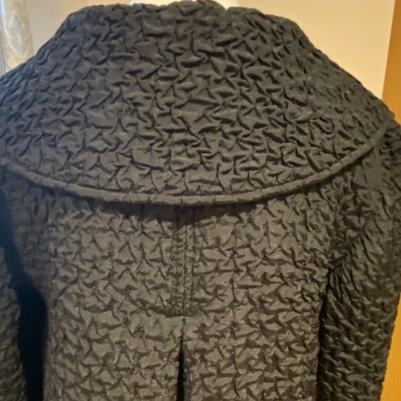 Mac & jac Black Sparkling Beads Bolero Holiday Party Lightweight Jacket- Sz-L - Picture 6 of 15